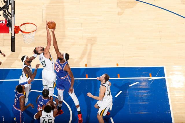 开云app-戈贝尔：争冠是球队目标 和米切尔的事被媒体夸大