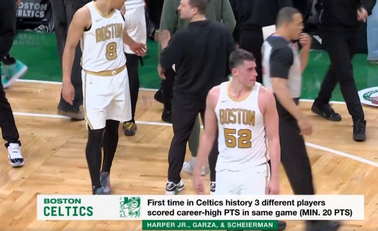 开云平台-人才济济！哈珀、加尔扎、谢尔曼皆砍下生涯新高 绿军队史首次